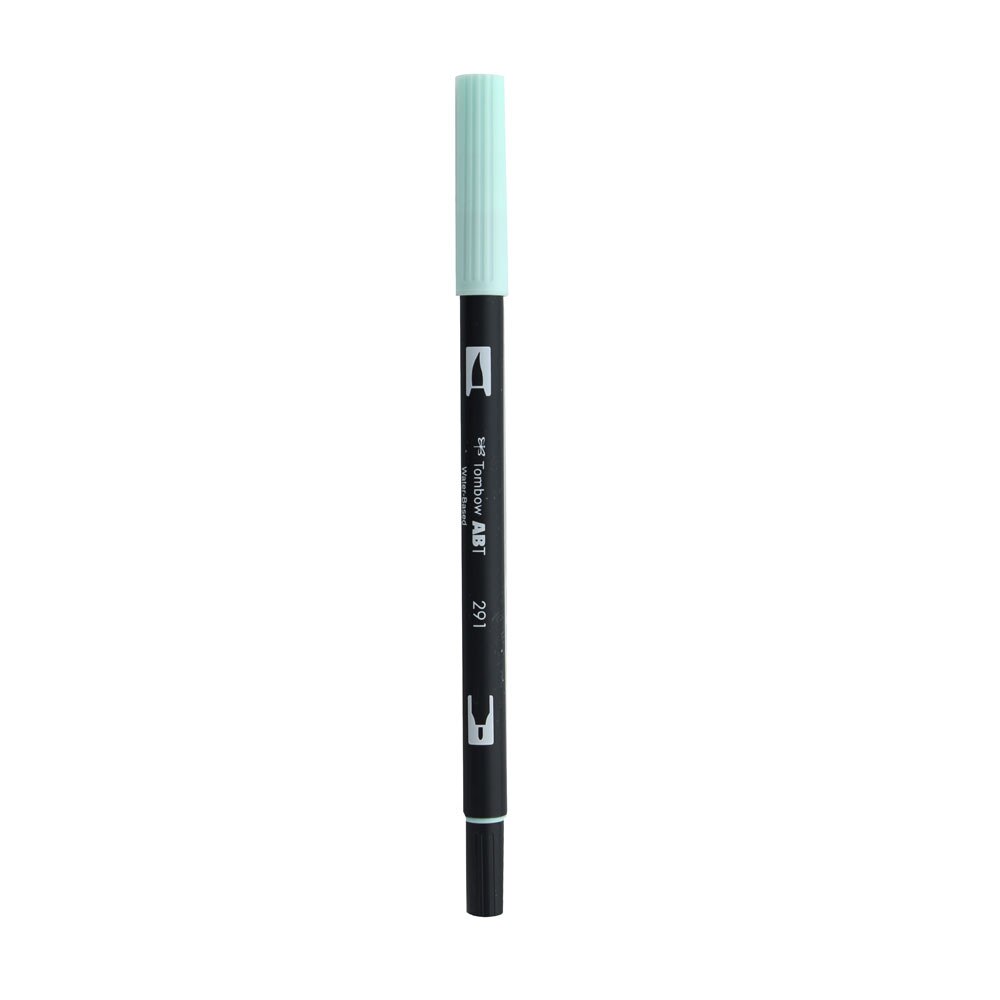 Tombow Dual-Tip Brush Marker Pen – Soft Greenish Blue